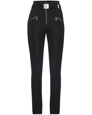 Toni Sailer Bonni High-Waisted Slim-Fit Polyester Pants - Black