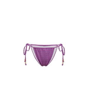 Wolford Logo Swim Brief - Purple
