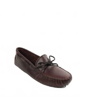 Minnetonka Classic Driver Shoes - Brown