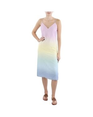 BB Dakota Ombre Midi Slip Dress - Blue