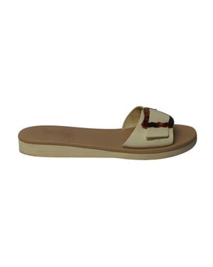 Ancient Greek Sandals Ancient Greek Aglaia Sandals - Green