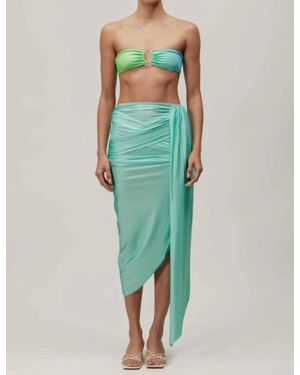 Baobab Jasmine Pareo Skirt - Green