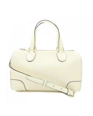 Valextra Babila Soft Calfskin Bag - Natural
