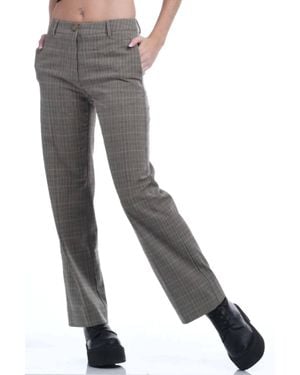 KatieJnyc Kids Plaid Pant - Gray
