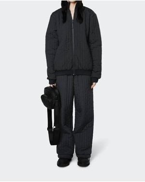 Rains Liner High Neck Jacket - Black