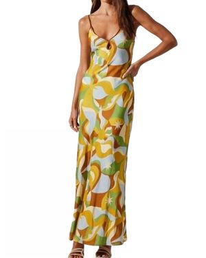 Astr Nilana Dress - Metallic