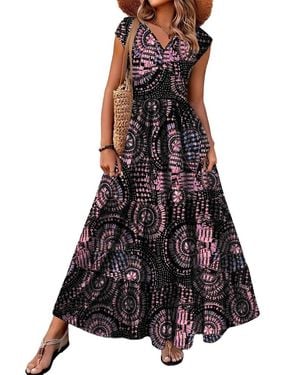 Emma way Maxi Dress - Multicolor