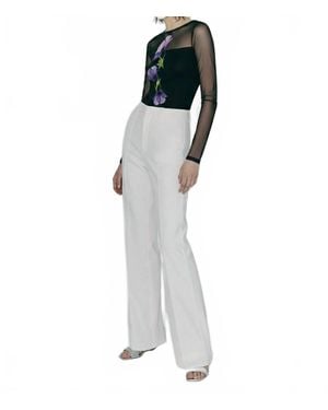 AS by DF Casablanca Straight Leg Pants - White