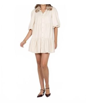 Emily Mccarthy Sadie Mini Dress - White