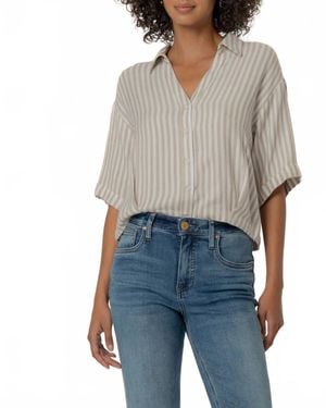 Kut From The Kloth Donna Top - Gray