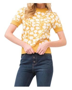 And The Why Love You So Short Sleeve Sweater - White