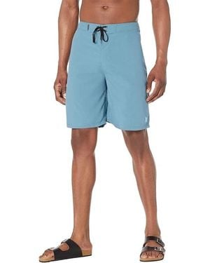 Hurley One Only 2.0 21 Boardshorts Noise Aqua Drawstring Swimwear Nwo126 - Blue