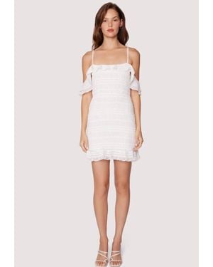 Lost + Wander Calla Lily Mini Dress - White