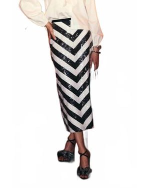 Love The Label Mira Holiday Skirt - Black