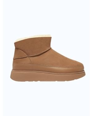 Fitflop Mini Double-Faced Shearling Boots - Brown