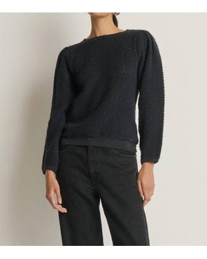 Nation Ltd Etta Lace Popover Top - Black