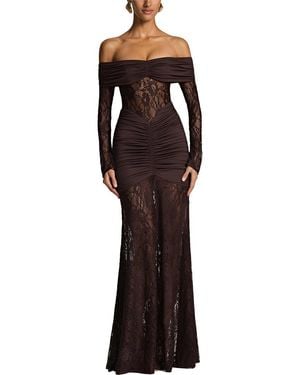 LEON GORI Maxi Dress - Purple