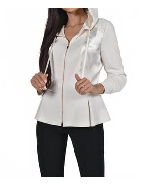 FRANK LYMAN Sacha Knit Jacket - Gray
