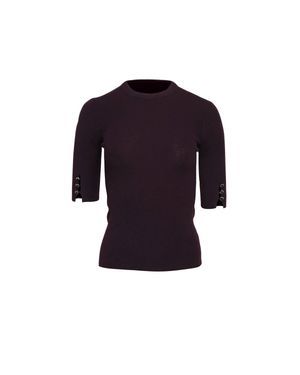 A.L.C. Josie Short Sleeve Top - Blue