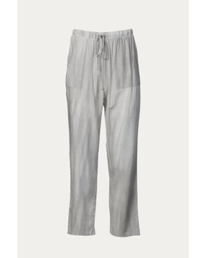 Sadie & Sage Mystic Haze Drawstring Pant - Gray