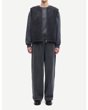 Samsøe & Samsøe Autumns Fleece Vest - Black