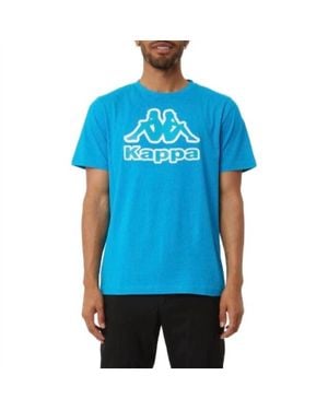 Kappa Logo Tape Bant T Shirt - Blue