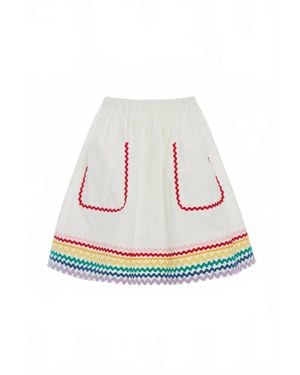Sea Girl's Ria Skirt - White