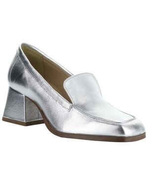 Bos. & Co. Bos. & Co. Amari Leather Loafer Pump - White