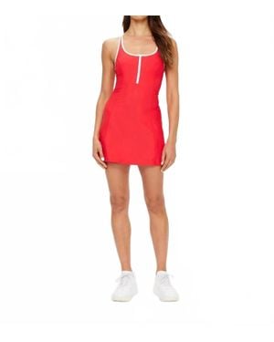 The Upside Pacific Ali Racer Back Dress - Red