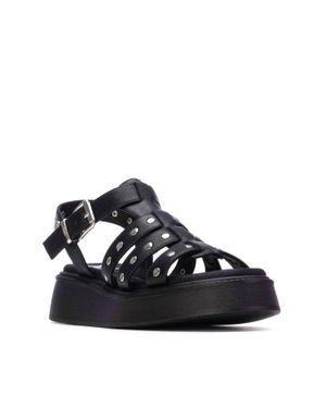 Xti Flat Studded Strap Sandals - Blue