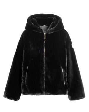 Tatras Yumola Hooded Faux-Fur Jacket - Black