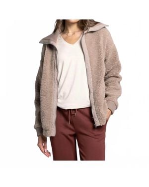 Thread & Supply Trista Sherpa Jacket - Red