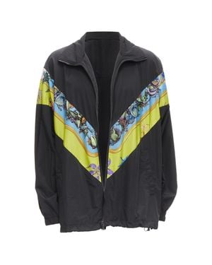 Versace 2021 Tresor De La Mer Starfish Track Jacket It54 2Xl - Black