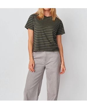 Sundry Short Sleeve Boxy Crew Tee - Black