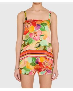 Amanda Uprichard Keyshia Top - Red