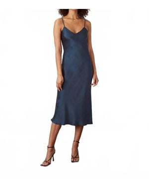 d'Offay Gigi Slip Dress - Blue
