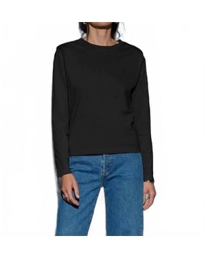 Nation Ltd Marsel Long Sleeve Top - Black