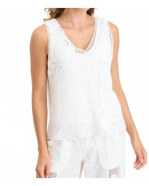 XCVI Chariss Tank Top - White