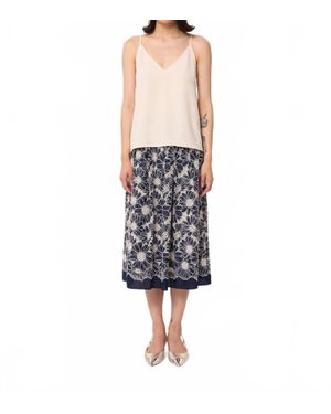 Tara Jarmon Tamara V-Neck Top - White