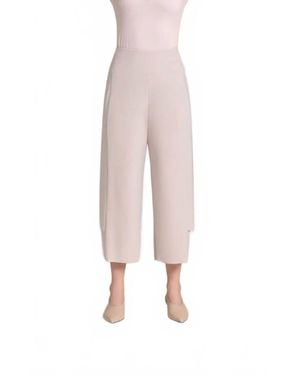 Sympli Splice Double Up Crop Pant - Gray