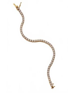Nadri Perfect Tennis 3Mm Cubic Zirconia 6.5" Bracelet - Metallic