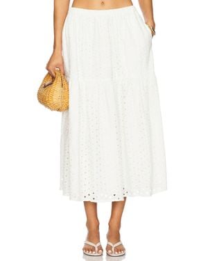 Astr Nalley Skirt - White