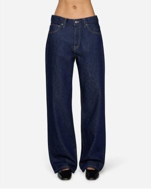 EB DENIM Mid Rise Baggy Jean - Blue