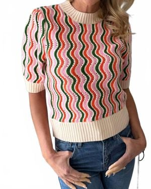 Thml Wren Knit Top - Red