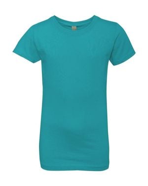 Next Level Girls Cotton Princess T-Shirt - Blue