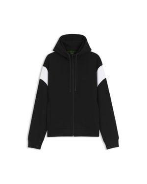 BOSS Regular-Fit Zip-Up Sweatshirt - Black