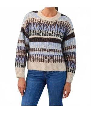 Fdj Addison Après-Ski Jacquard Sweater - Gray