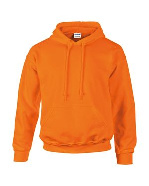 Gildan Heavyweight Dryblend Adult Hooded Sweatshirt Top Hoodie (13 Colours) - Orange