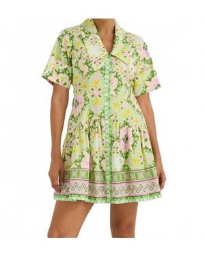 Alivia Julia Mini Dress - Green