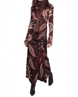 Johanna Ortiz Start Point Maxi Dress - Brown